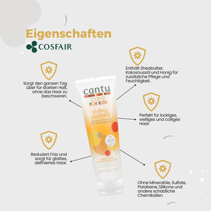 Cantu Care for Kids Styling Custard 227g - CosFair GmbH