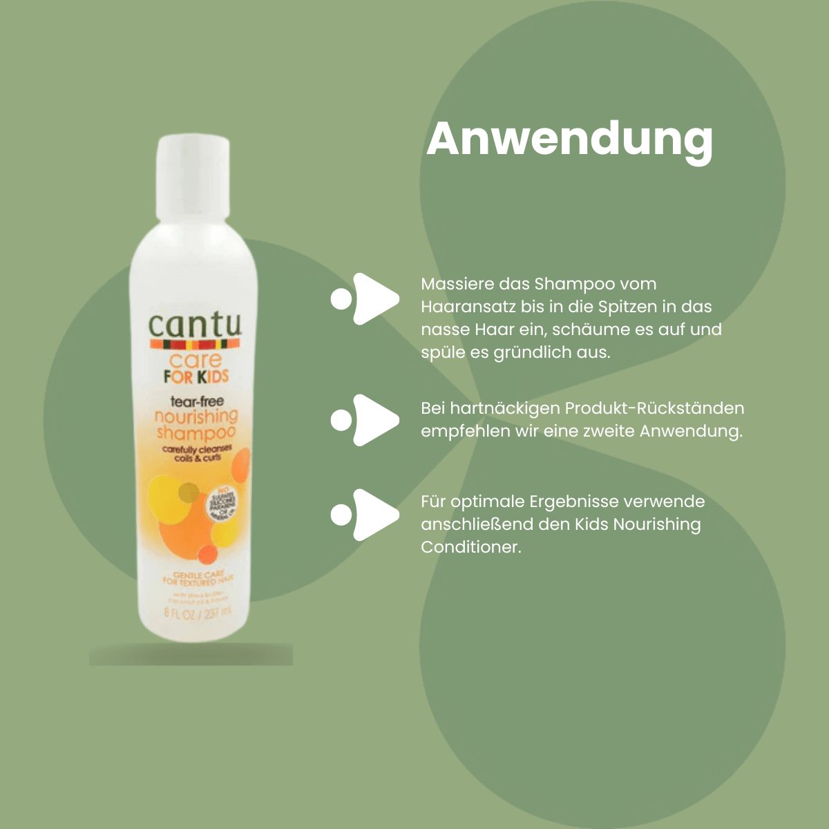 Cantu Care for KIDS Tear Free Nourishing Shampoo 237ml - CosFair GmbH