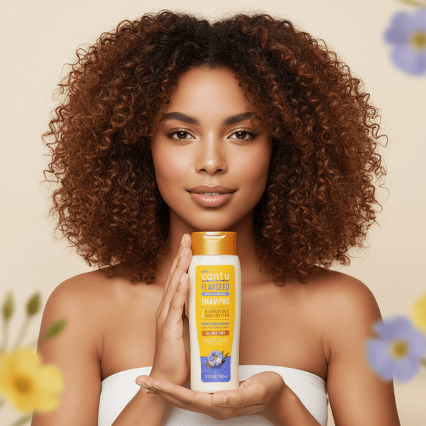 Cantu Flaxseed & Shea Butter Smoothing Shampoo 400ml - CosFair GmbH