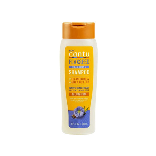 Cantu Flaxseed &amp; Shea Butter Smoothing Shampoo 400ml - CosFair GmbH