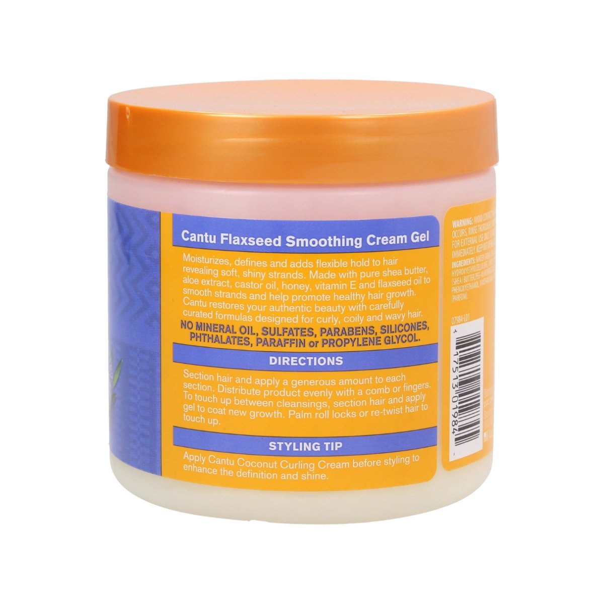 Cantu Flaxseed Smoothing Cream Gel 453g - CosFair GmbH