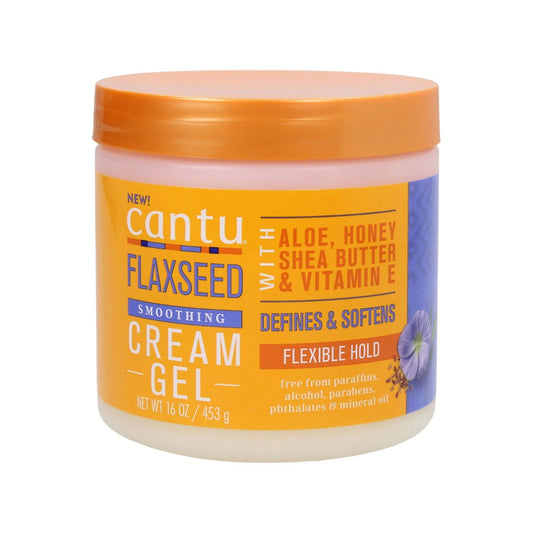 Cantu Flaxseed Smoothing Cream Gel 453g - CosFair GmbH