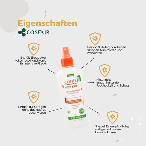 Cantu For Kids Conditioning Detangler 177ml - CosFair GmbH