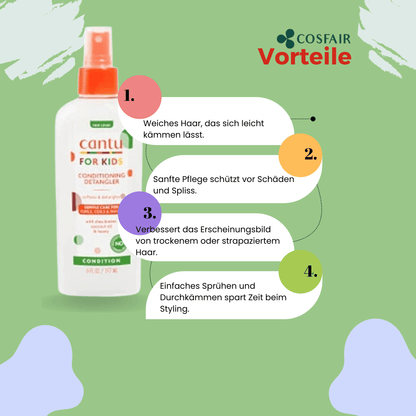 Cantu Kids Conditioning Detangler Spray 177 ml - CosFair GmbH