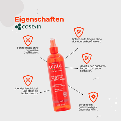 Cantu Shea Butter Comeback Next Day Revitalizer 355ml - CosFair GmbH