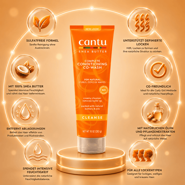 Cantu Shea Butter Complete Conditioning Co - Wash - 283g - CosFair GmbH
