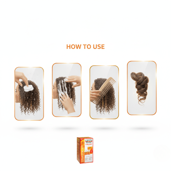 Cantu Shea Butter Curl Care Starter KIT - CosFair GmbH