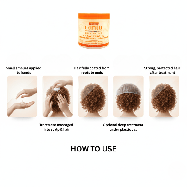 Cantu Shea Butter Grow Strong Strengthening Treatment 173g - CosFair GmbH