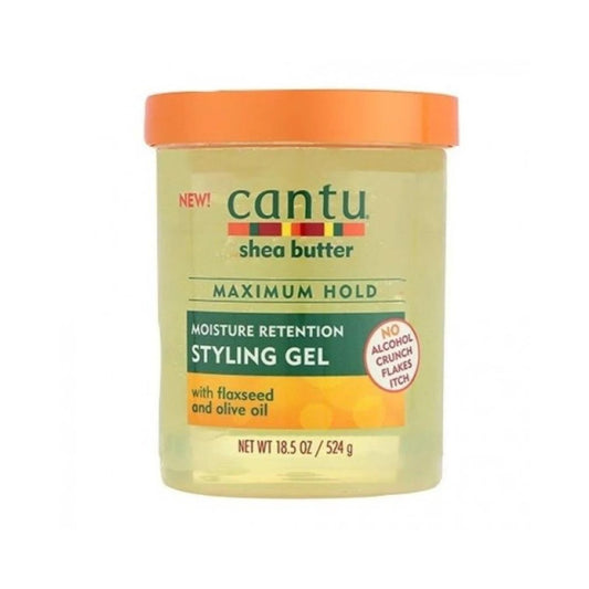Cantu Shea Butter Moisture Styling Gel Flaxseed &amp; Olive Oil 524g - CosFair GmbH