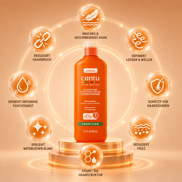 Cantu Sulfate - Free Hydrating Creme Conditioner - 400ml - CosFair GmbH