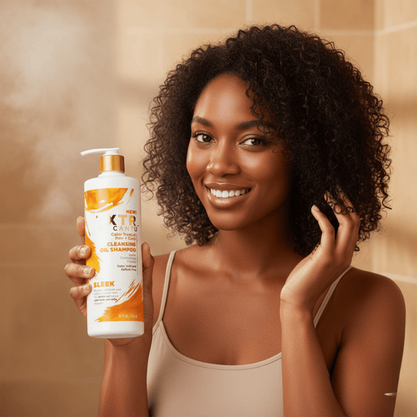 Cantu TXTR Cleansing Oil Shampoo 473 ml - CosFair GmbH