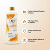 Feature-Karte zu den Eigenschaften des Cantu TXTR Cleansing Oil Shampoo für coloriertes, trockenes und lockiges Haar.