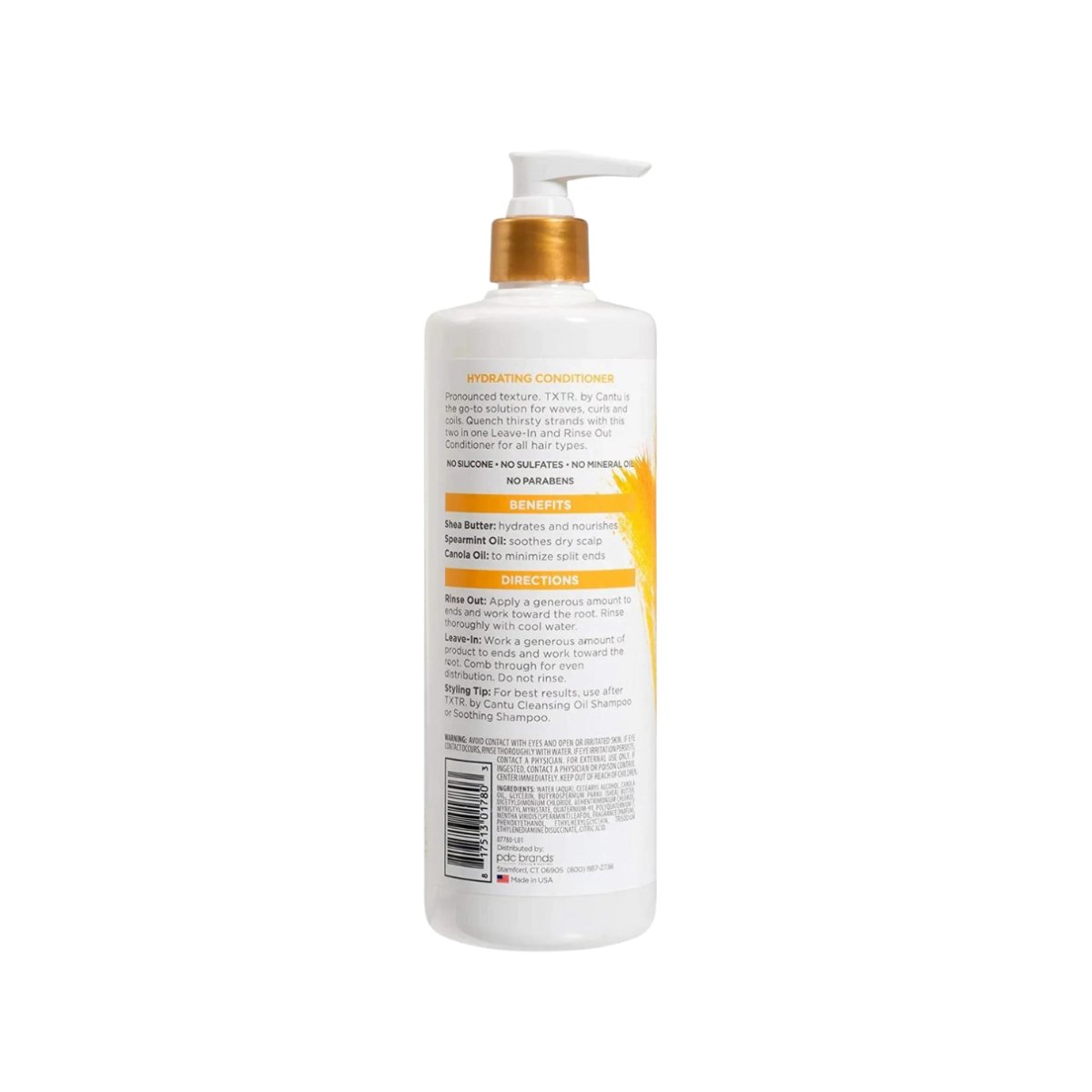 Cantu TXTR Leave - in Rinse Out Hydrating Conditioner 473ml - CosFair GmbH