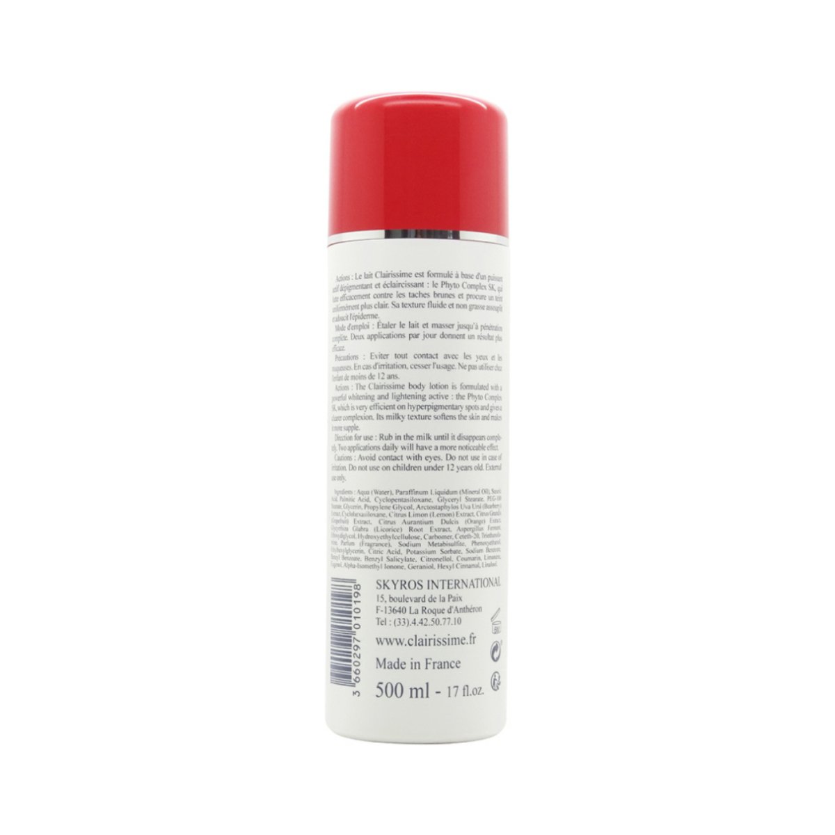 Clairissime Phyto Complex Body Milk Lotion 500ml - CosFair GmbH