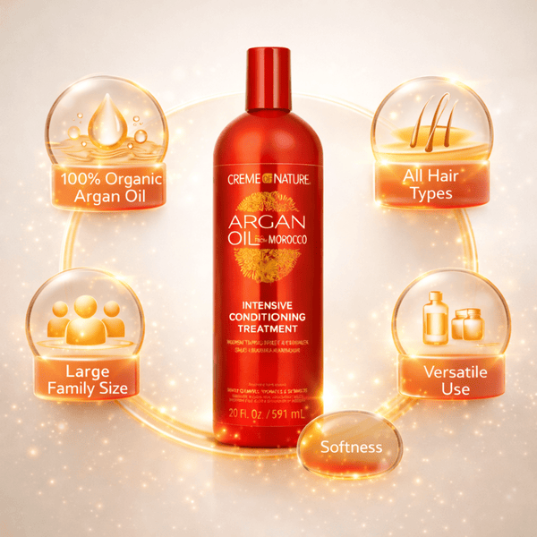 Creme of Nature Argan Oil Intensive Conditioning Treatment 591 ml - CosFair GmbH