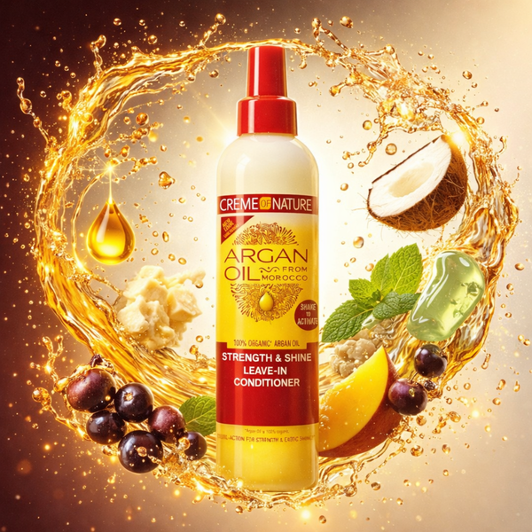 Creme of Nature Argan Oil Strength & Shine Leave - in Conditioner 250 ml - CosFair GmbH