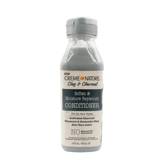 Creme of Nature Clay &amp; Charcoal Replenish Conditioner 355ml - CosFair GmbH