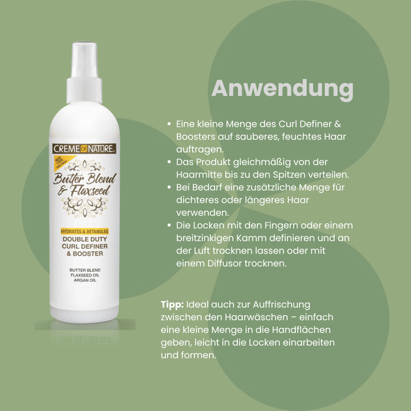 Creme of Nature Double Duty Curl Definer & Booster 355ml - CosFair GmbH