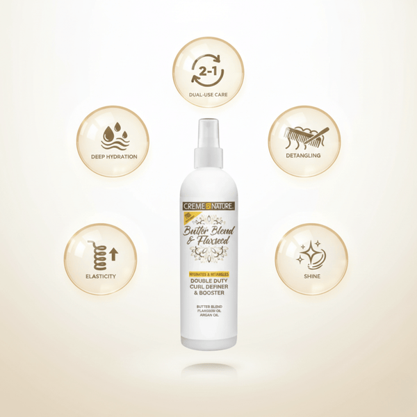 Creme of Nature Double Duty Rinse - Out Leave - in 355ml - CosFair GmbH