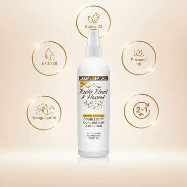 Creme of Nature Double Duty Rinse - Out Leave - in 355ml - CosFair GmbH