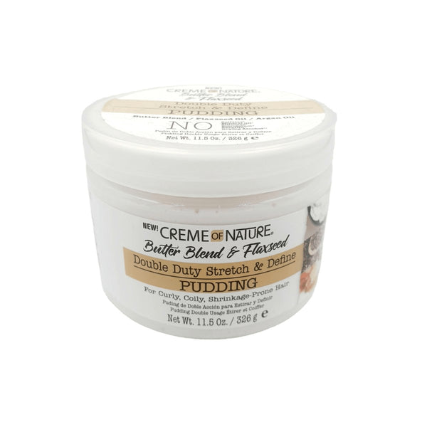 Creme of Nature Double Duty Stretch &amp; Define Pudding 326g - CosFair GmbH