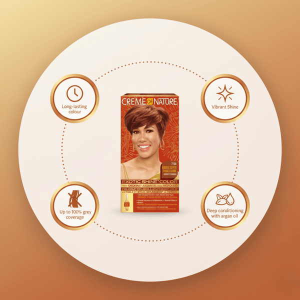 Creme Of Nature Exotic Shine Color Bronze Copper 7.64 - CosFair GmbH