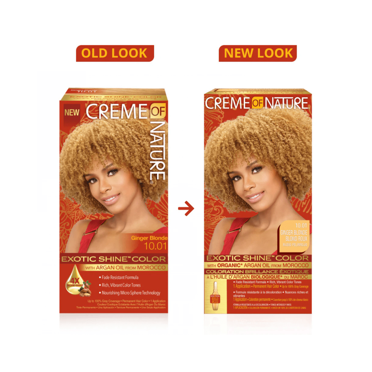 Creme Of Nature Exotic Shine Ginger Blonde - 10.01 - CosFair GmbH