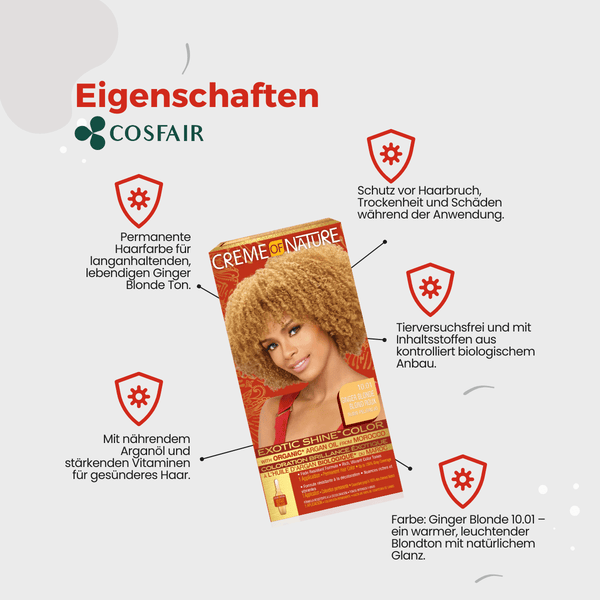 Creme Of Nature Exotic Shine Ginger Blonde - 10.01 - CosFair GmbH