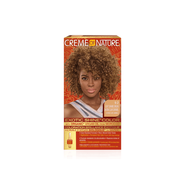 Creme Of Nature Exotic Shine Light Caramel Brown - 9.2 - CosFair GmbH