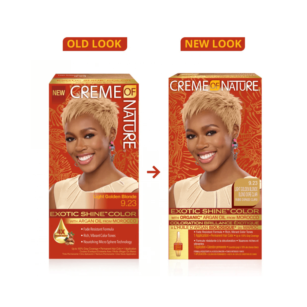 Creme Of Nature Exotic Shine Light Golden Blonde - 9.23 - CosFair GmbH