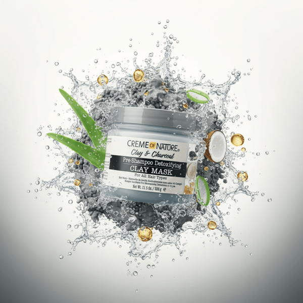 Creme of Nature Pre - Shampoo Detoxifying Clay Mask 326g - CosFair GmbH