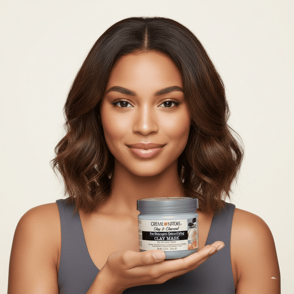 Creme of Nature Pre - Shampoo Detoxifying Clay Mask 326g - CosFair GmbH