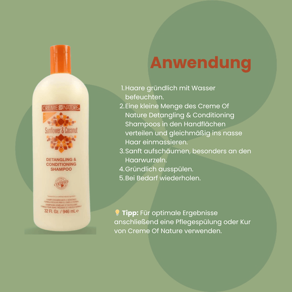 Creme Of Nature Professional Detangling & Conditioning Shampoo 946ml - CosFair GmbH