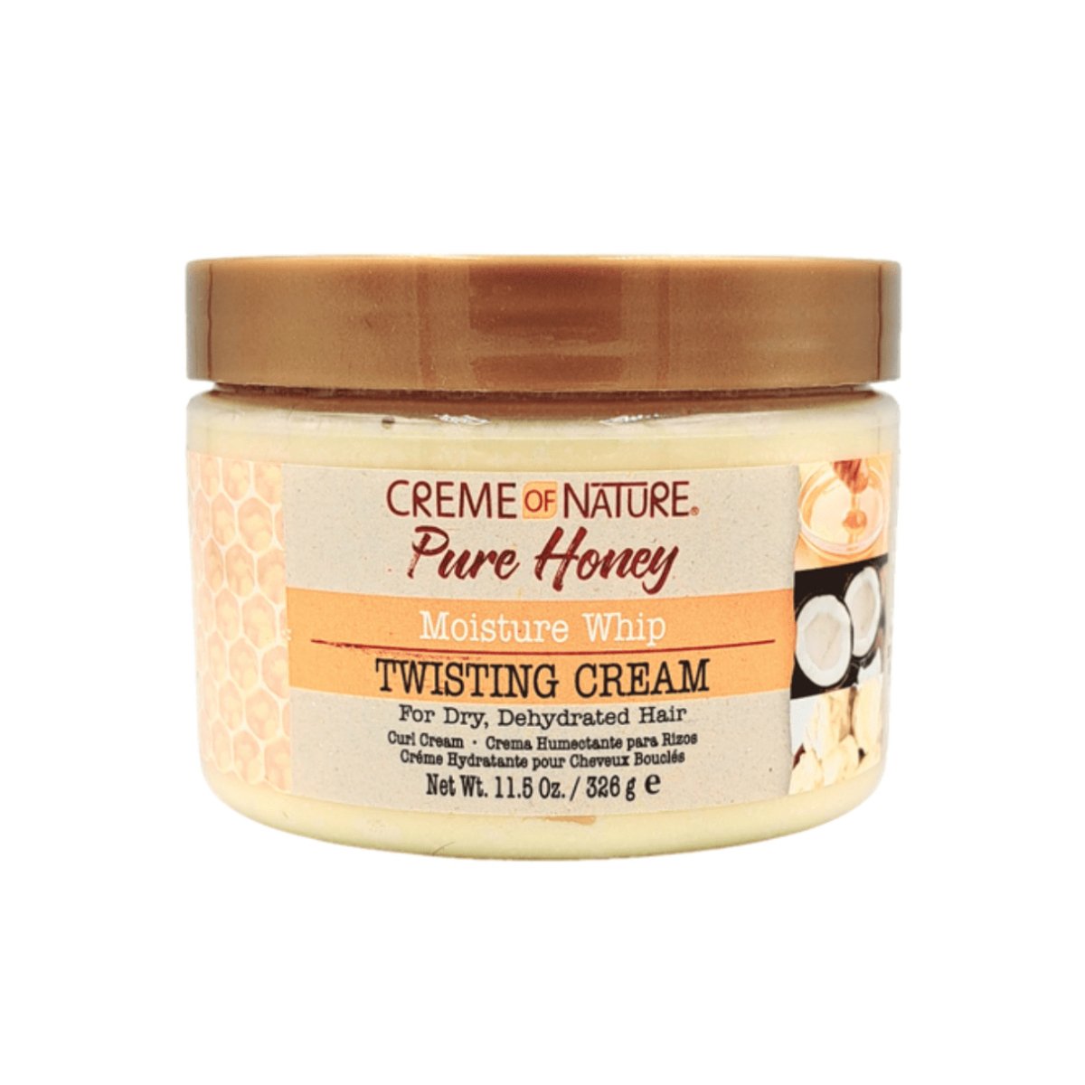 Creme of Nature Pure Honey Moisture Whip Twisting Cream 326g - CosFair GmbH