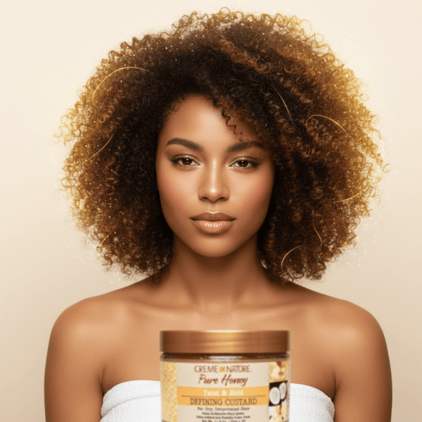 Creme of Nature Pure Honey Twist & Hold Defining Custard 326g - CosFair GmbH