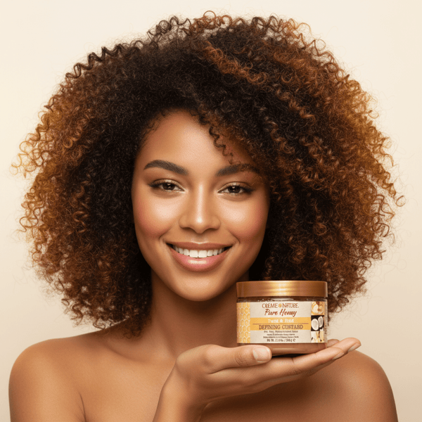 Creme of Nature Pure Honey Twist & Hold Defining Custard 326g - CosFair GmbH