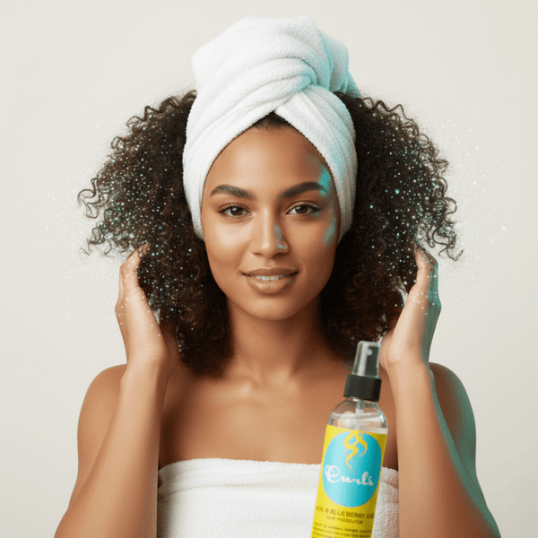 Curls Aloe Blueberry Juice Curl Moisturizer Hair Spray 236ml - CosFair GmbH