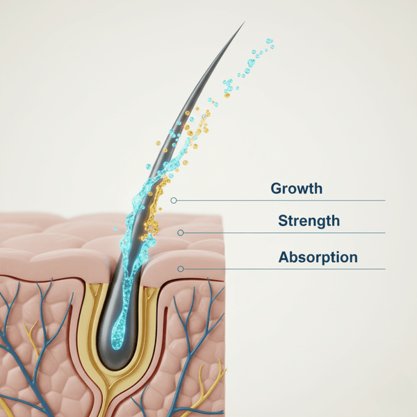 Curls Blissful Lengths Blueberry Liquid Hair Growth Vitamin 236ml - CosFair GmbH