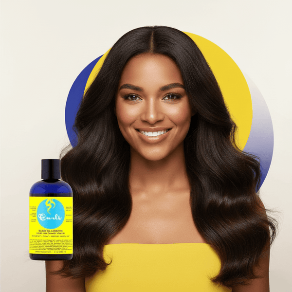 Curls Blissful Lengths Blueberry Liquid Hair Growth Vitamin 236ml - CosFair GmbH