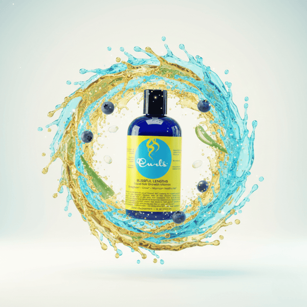 Curls Blissful Lengths Blueberry Liquid Hair Growth Vitamin 236ml - CosFair GmbH