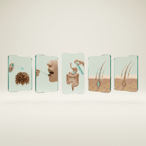 Curls Blissful Lengths Blueberry Liquid Hair Growth Vitamin 236ml - CosFair GmbH