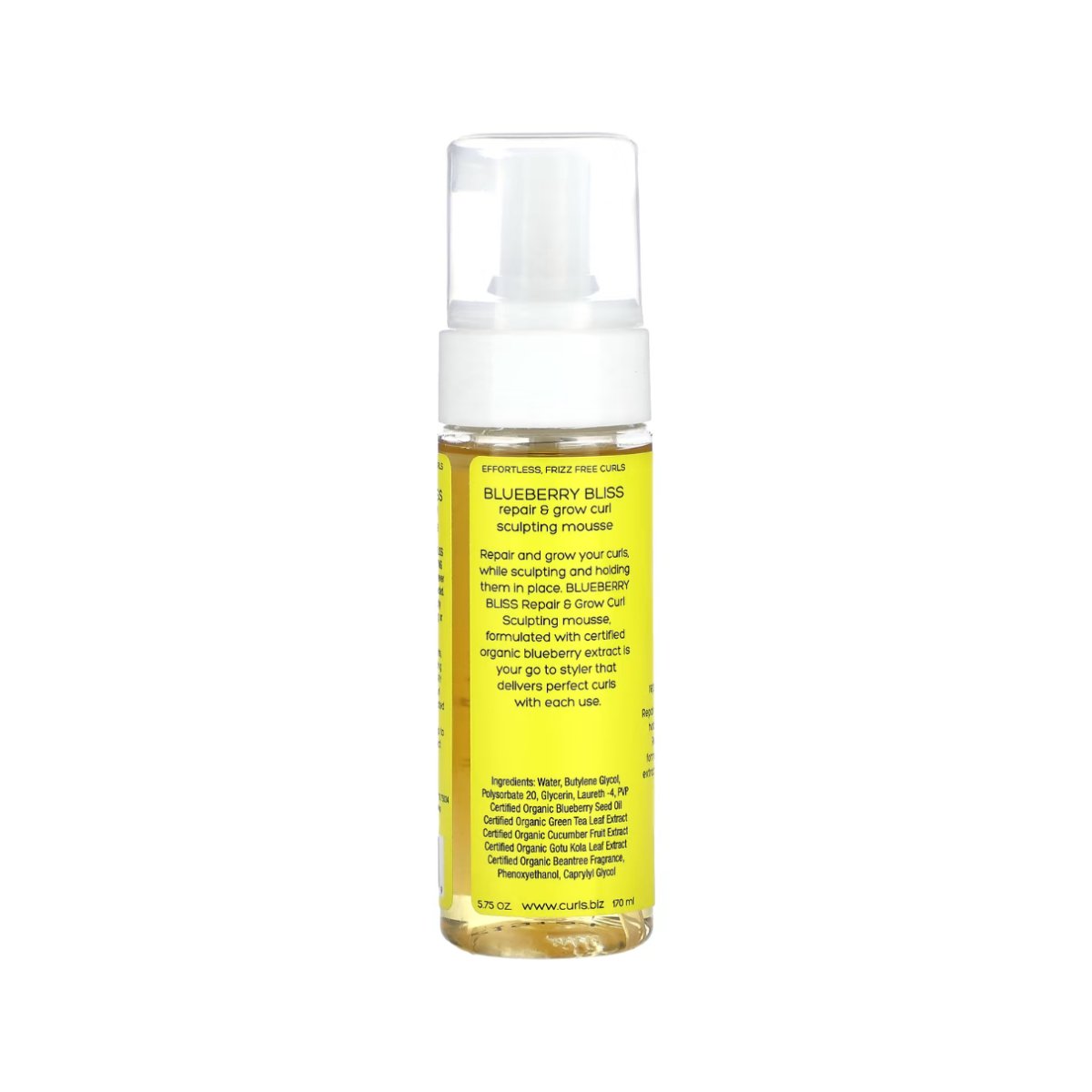 Curls Blueberry Bliss Repair &amp; Grow Curl Sculpting Mousse 170ml - CosFair GmbH
