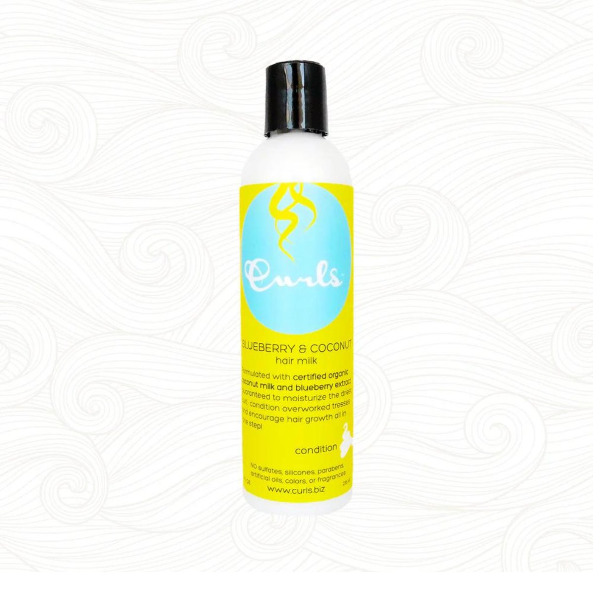 Curls Blueberry &amp; Coconut Hair Milk 236ml - CosFair GmbH
