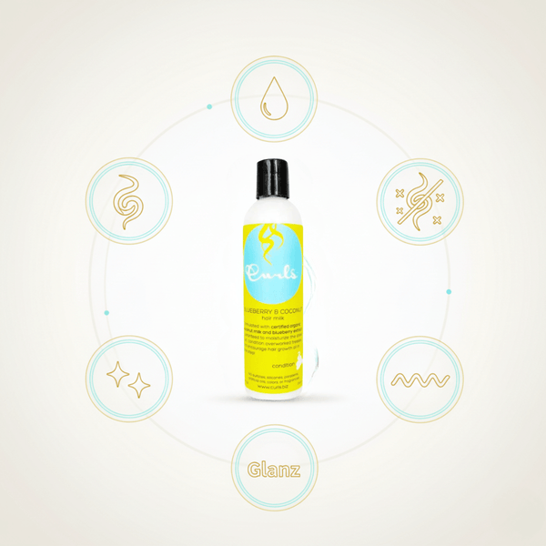 Curls Blueberry & Coconut Hair Milk 236ml - CosFair GmbH