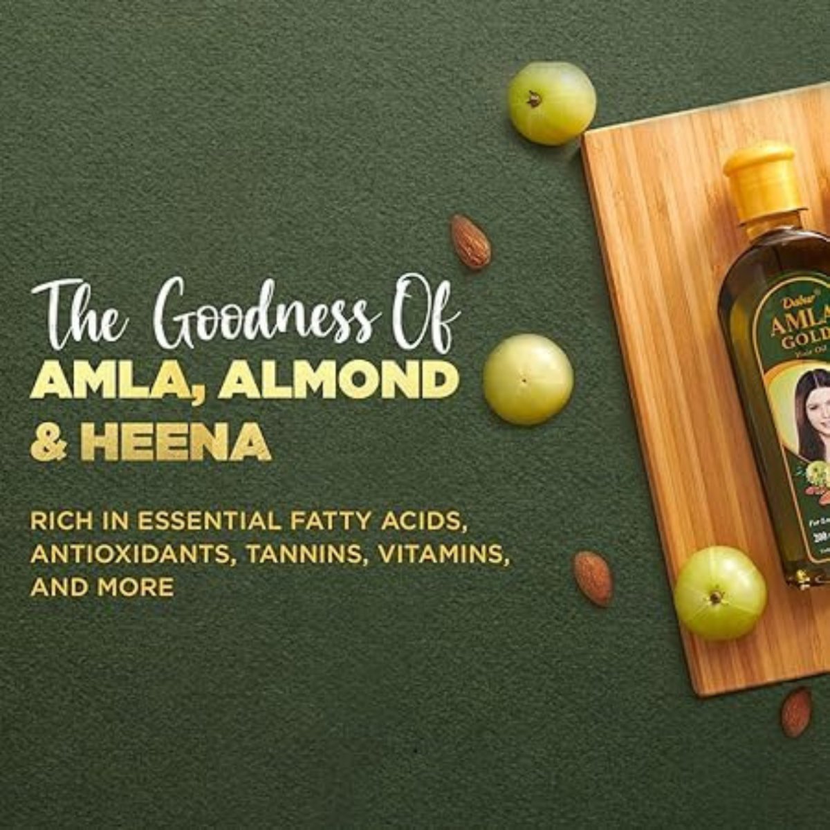 Dabur Amla Gold Hair Oil 200ml - CosFair GmbH