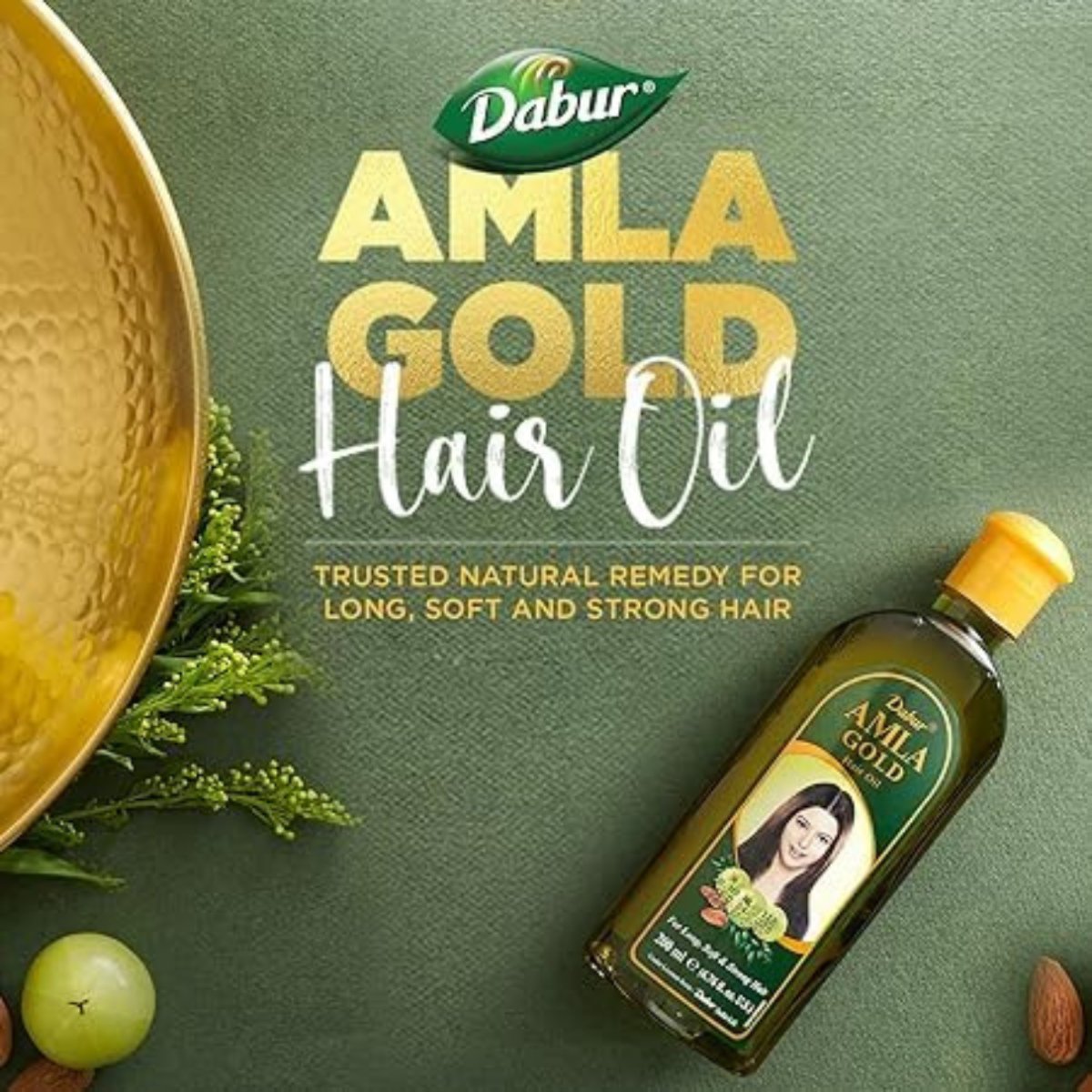 Dabur Amla Gold Hair Oil 200ml - CosFair GmbH