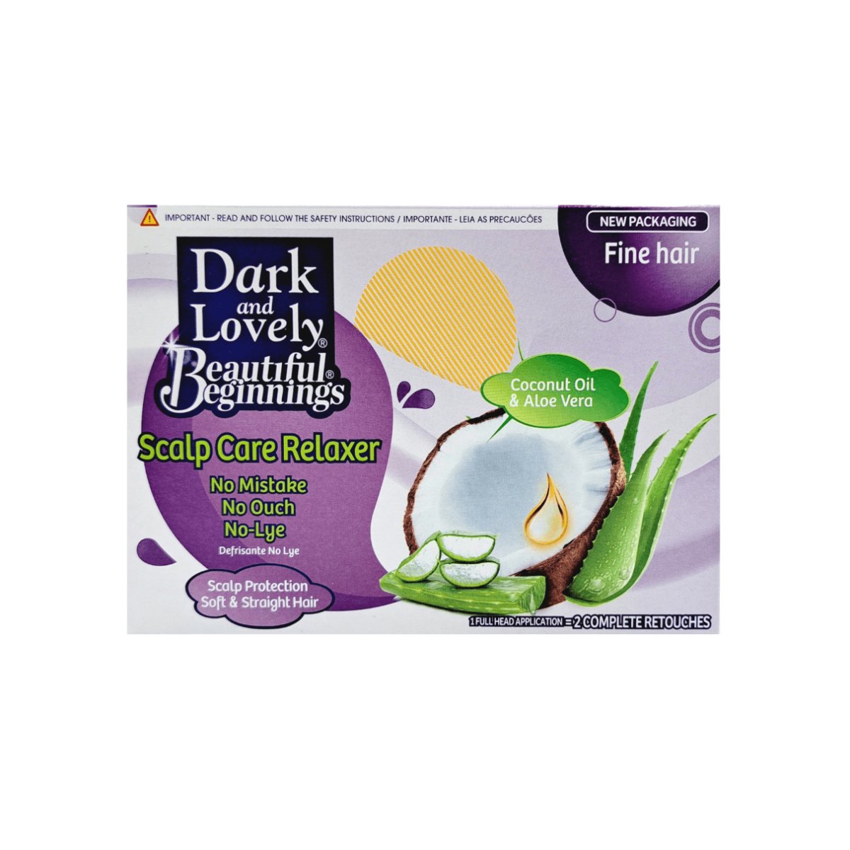 Dark &amp; Lovely Beginnings Scalp Care Relaxer Fine - CosFair GmbH