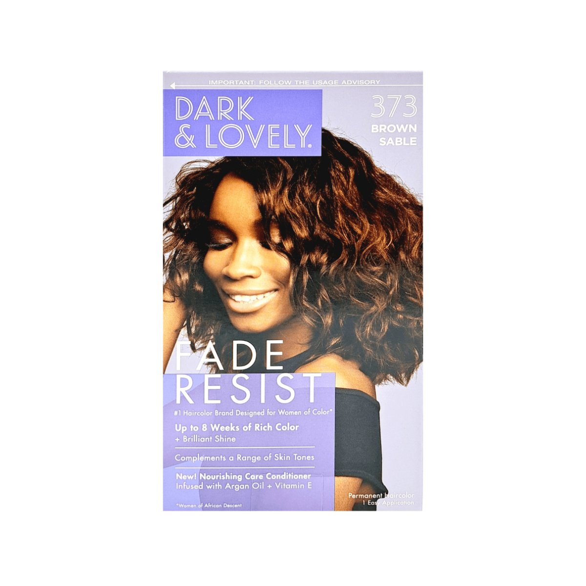 Dark &amp; Lovely Fade Resist Hair Color #373 Brown Sable - CosFair GmbH
