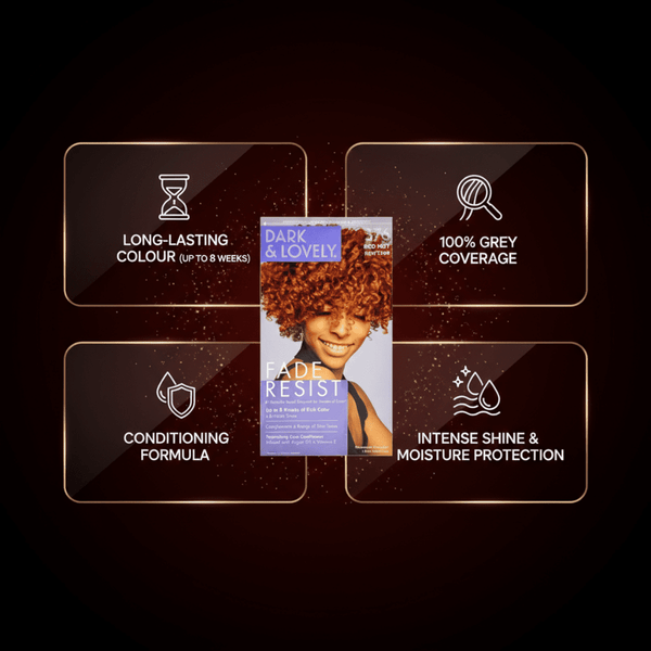 Dark & Lovely Fade Resist Hair Color 376 Red Hot Rhythm - CosFair GmbH