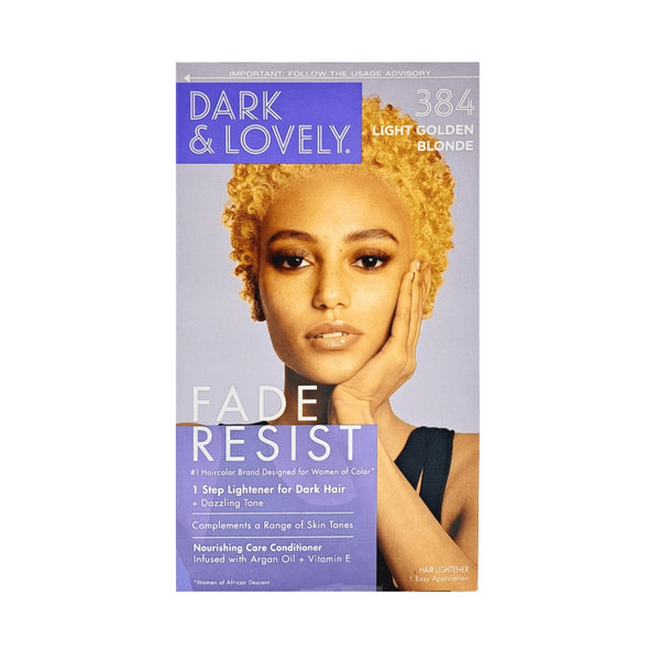 Dark &amp; Lovely Fade Resist Hair Color #384 Light Golden Blonde - CosFair GmbH